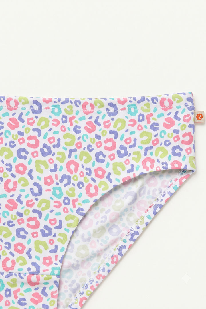 Zivame Girls Printed Briefs (Pack of 3) - Multicolor — image 4